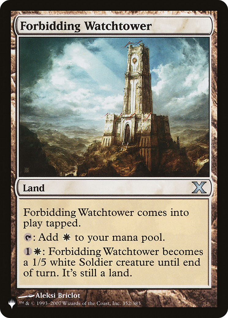 Forbidding Watchtower [The List] | Game Master's Emporium (The New GME)