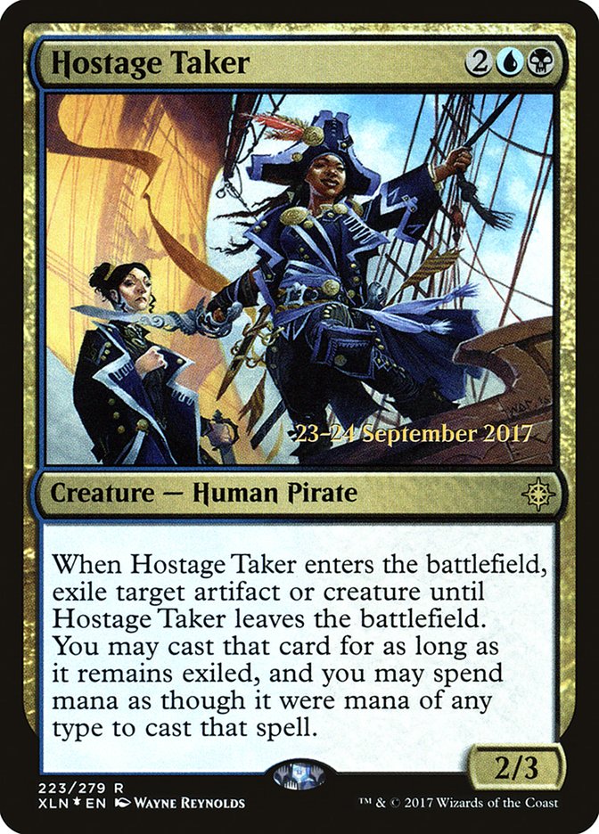 Hostage Taker [Ixalan Prerelease Promos] | Game Master's Emporium (The New GME)