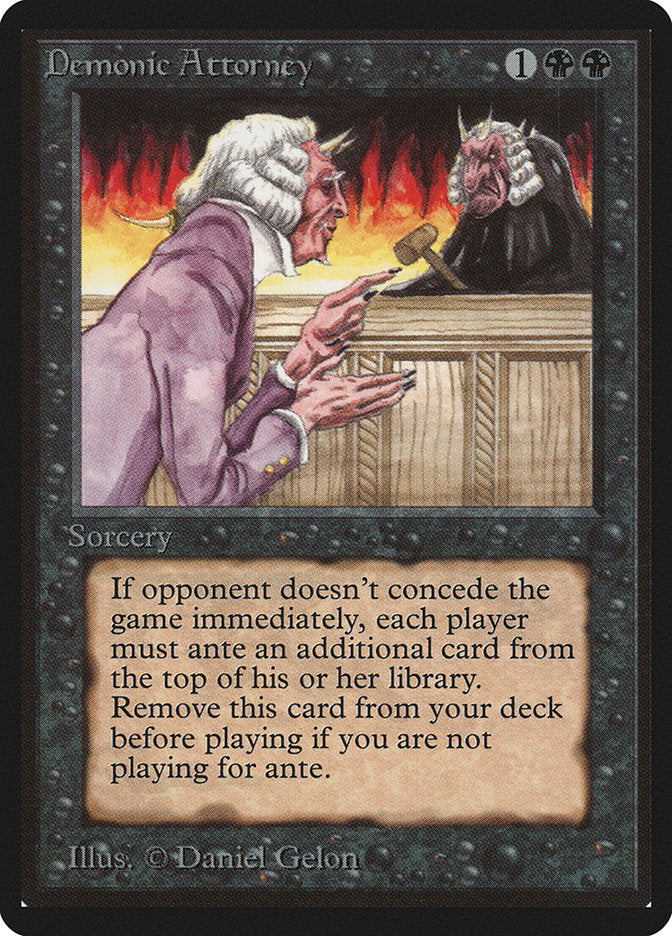 Demonic Attorney [Beta Edition] | Game Master's Emporium (The New GME)