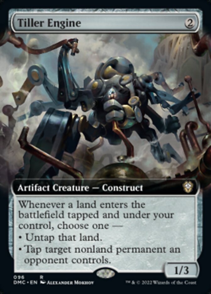 Tiller Engine (Extended Art) [Dominaria United Commander] | Game Master's Emporium (The New GME)