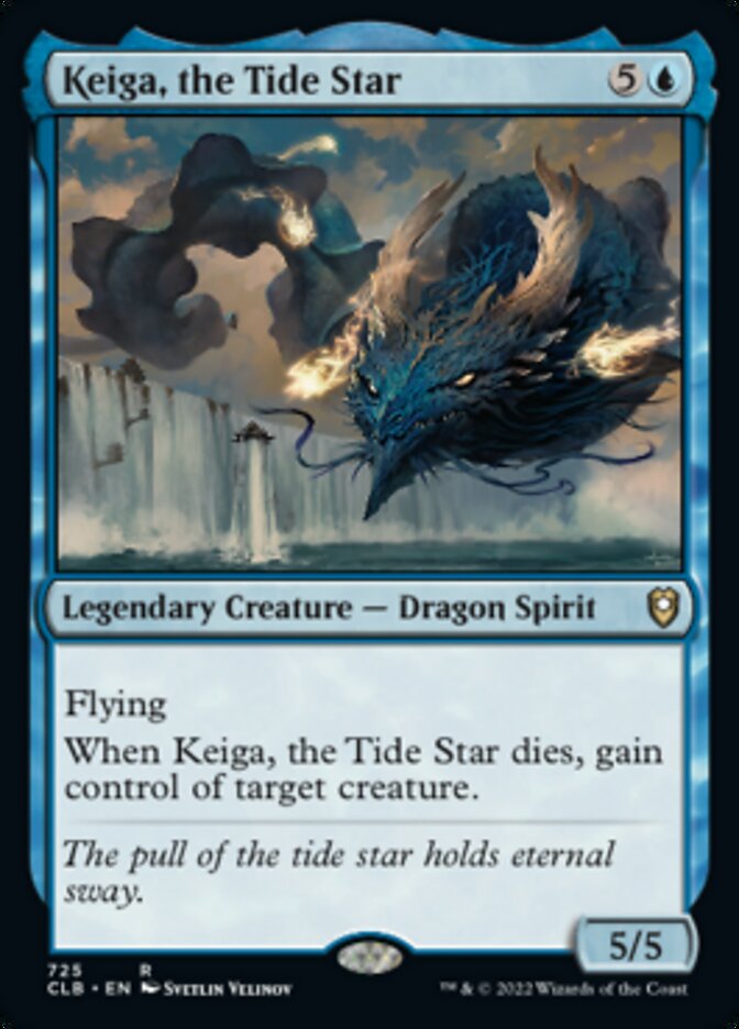 Keiga, the Tide Star [Commander Legends: Battle for Baldur's Gate] | Game Master's Emporium (The New GME)