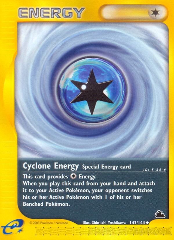 Cyclone Energy (143/144) [Skyridge] | Game Master's Emporium (The New GME)