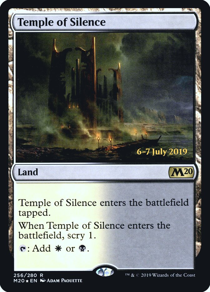 Temple of Silence [Core Set 2020 Prerelease Promos] | Game Master's Emporium (The New GME)