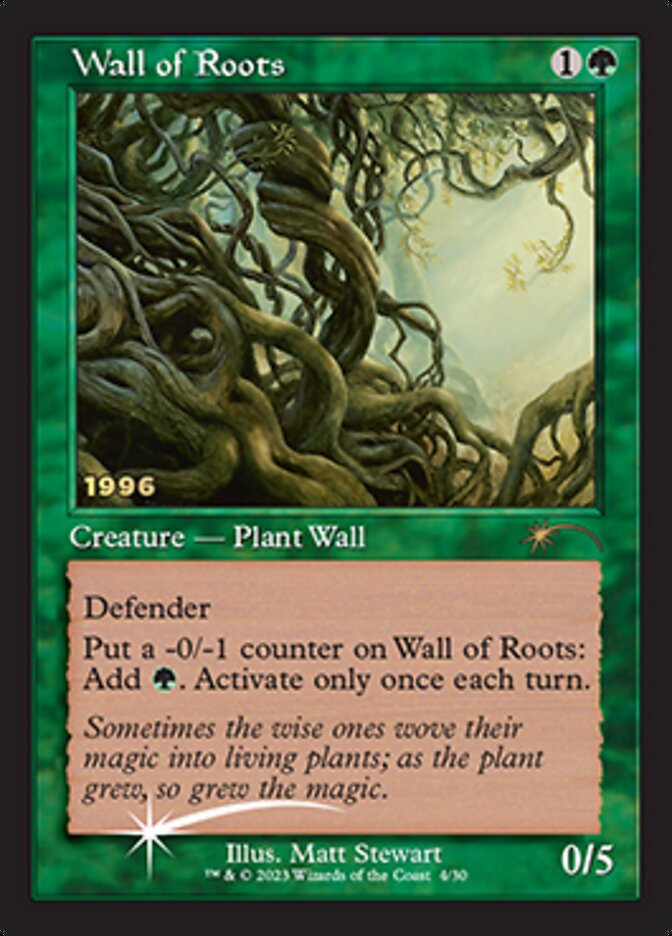 Wall of Roots [30th Anniversary Promos] | Game Master's Emporium (The New GME)