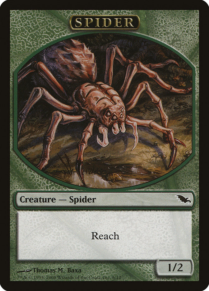 Spider Token [Shadowmoor Tokens] | Game Master's Emporium (The New GME)