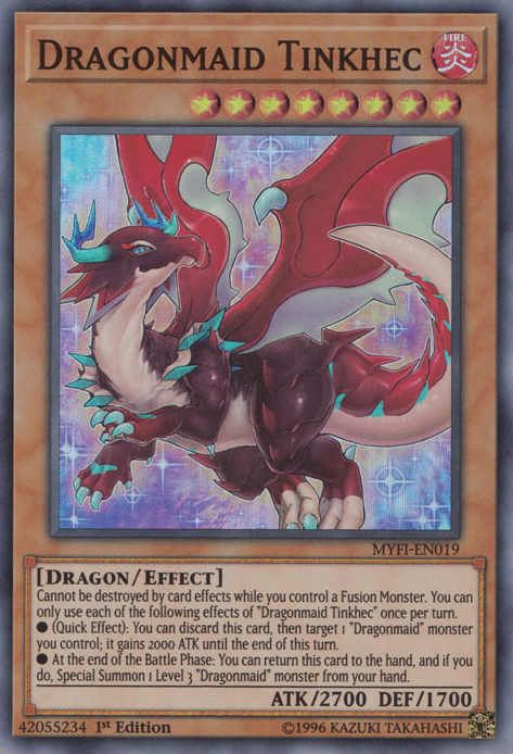 Dragonmaid Tinkhec [MYFI-EN019] Super Rare | Game Master's Emporium (The New GME)