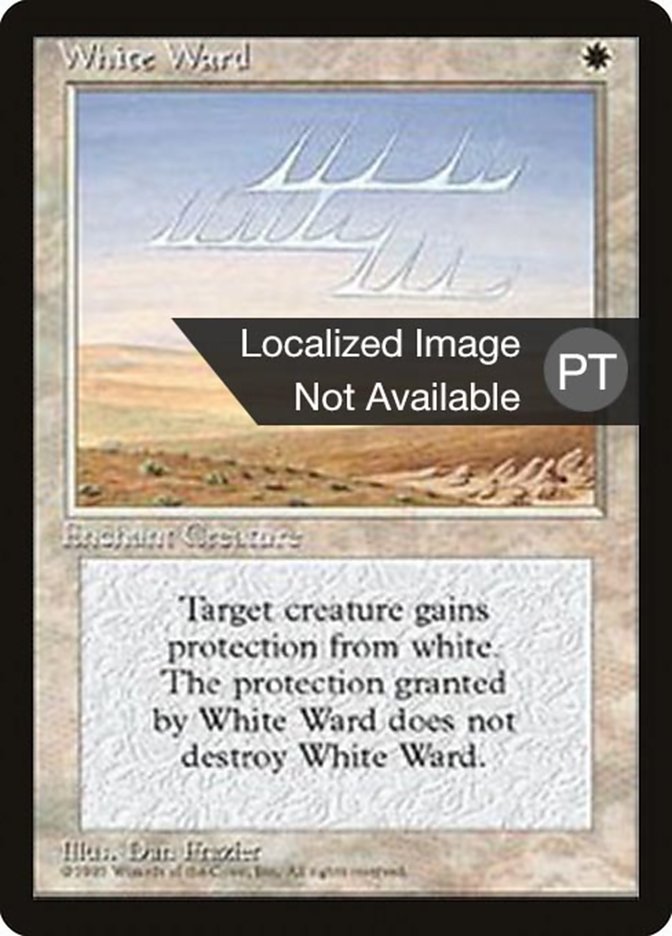 White Ward [Fourth Edition (Foreign Black Border)] | Game Master's Emporium (The New GME)