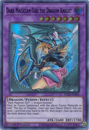Dark Magician Girl the Dragon Knight (Alternate Art) [DLCS-EN006] Ultra Rare | Game Master's Emporium (The New GME)
