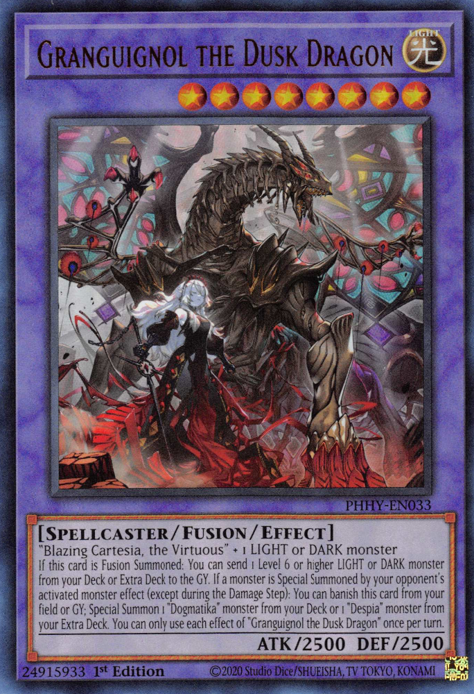 Granguignol the Dusk Dragon [PHHY-EN033] Ultra Rare | Game Master's Emporium (The New GME)