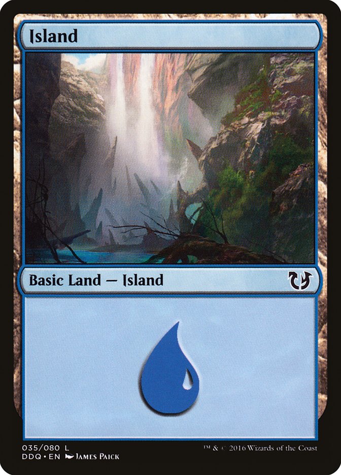 Island (35) [Duel Decks: Blessed vs. Cursed] | Game Master's Emporium (The New GME)