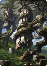 Forest 2 Art Card [Zendikar Rising Art Series] | Game Master's Emporium (The New GME)