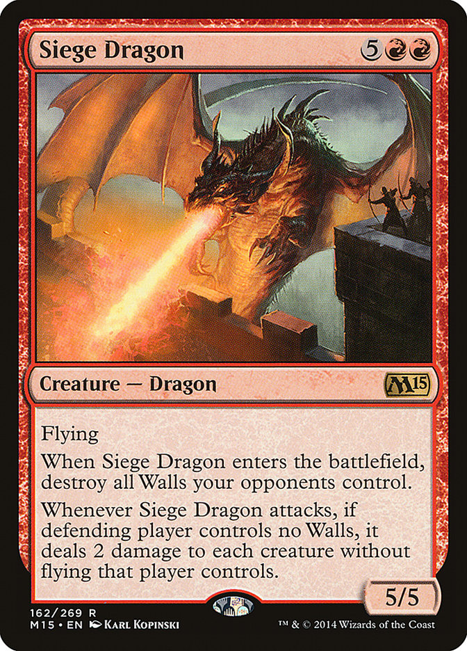 Siege Dragon [Magic 2015] | Game Master's Emporium (The New GME)