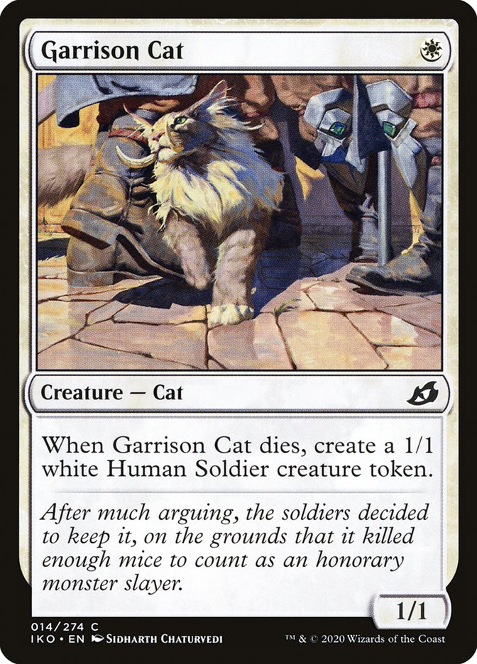 Garrison Cat [Ikoria: Lair of Behemoths] | Game Master's Emporium (The New GME)