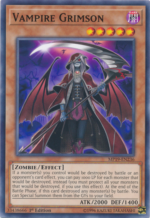 Vampire Grimson [MP19-EN236] Common | Game Master's Emporium (The New GME)