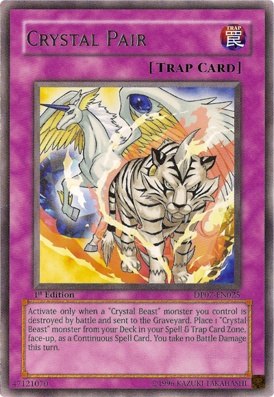 Crystal Pair [DP07-EN025] Rare | Game Master's Emporium (The New GME)