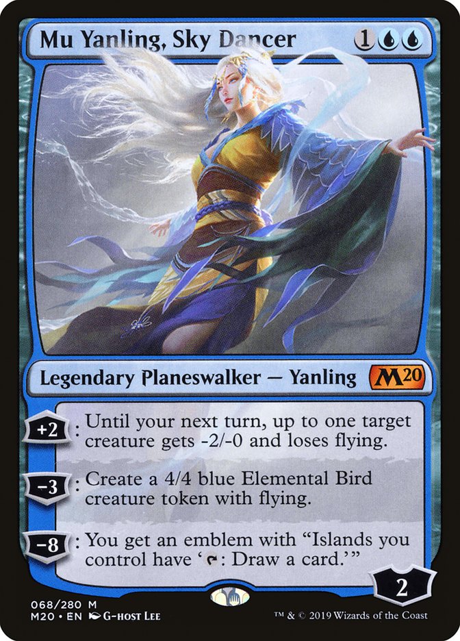 Mu Yanling, Sky Dancer [Core Set 2020] | Game Master's Emporium (The New GME)