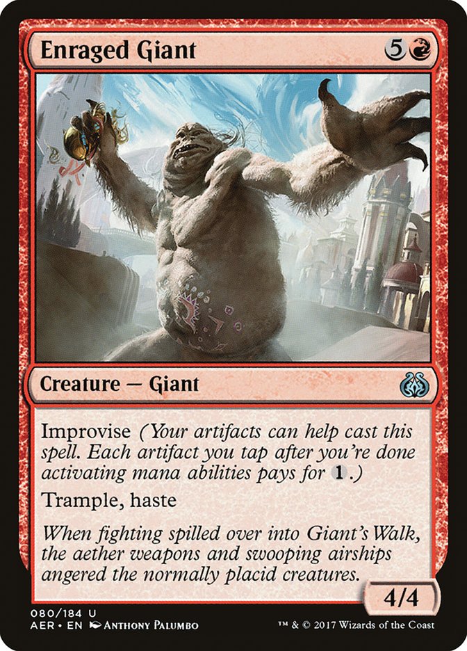 Enraged Giant [Aether Revolt] | Game Master's Emporium (The New GME)