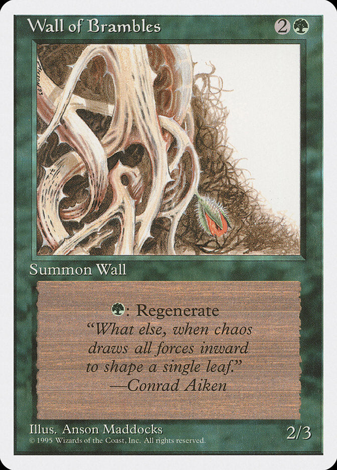 Wall of Brambles [Fourth Edition] | Game Master's Emporium (The New GME)
