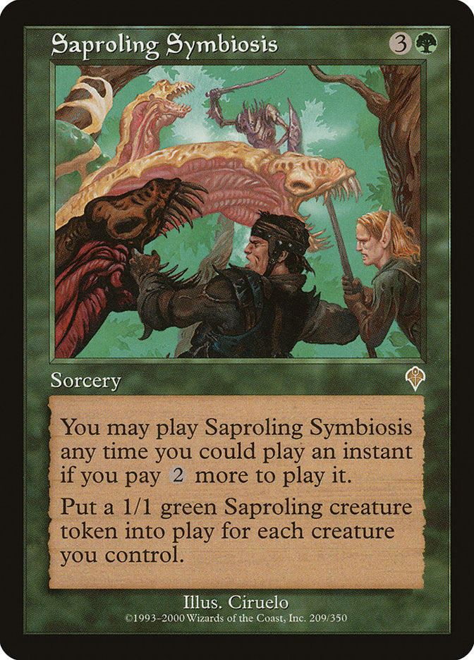 Saproling Symbiosis [Invasion] | Game Master's Emporium (The New GME)