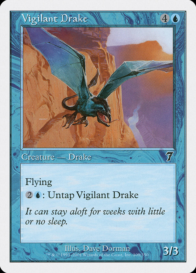 Vigilant Drake [Seventh Edition] | Game Master's Emporium (The New GME)