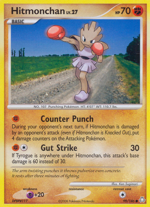 Hitmonchan (99/146) [Diamond & Pearl: Legends Awakened] | Game Master's Emporium (The New GME)