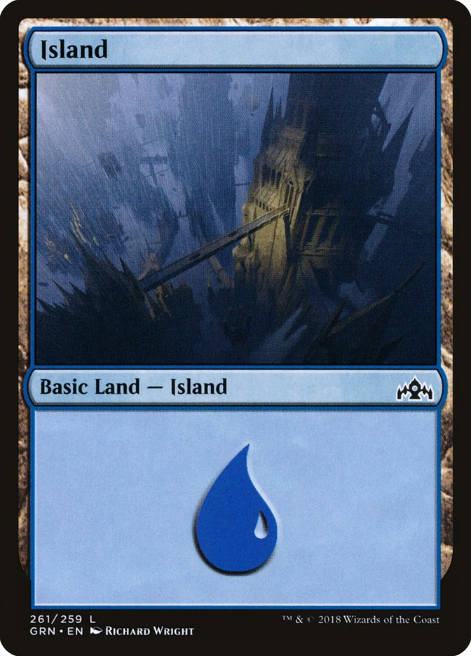 Island (261) [Guilds of Ravnica] | Game Master's Emporium (The New GME)