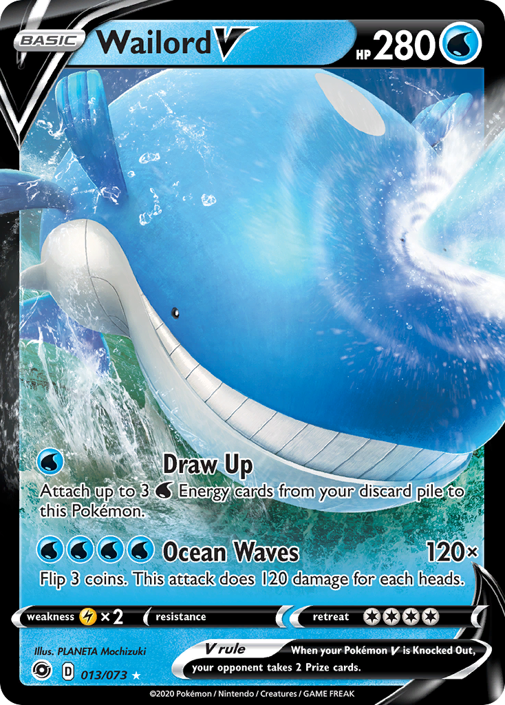 Wailord V (013/073) [Sword & Shield: Champion's Path] | Game Master's Emporium (The New GME)