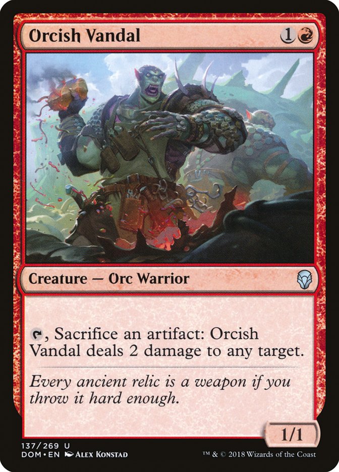 Orcish Vandal [Dominaria] | Game Master's Emporium (The New GME)