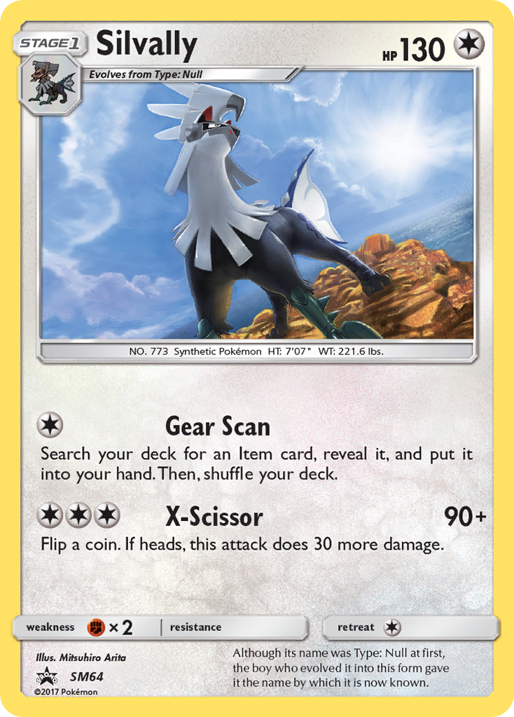 Silvally (SM64) [Sun & Moon: Black Star Promos] | Game Master's Emporium (The New GME)
