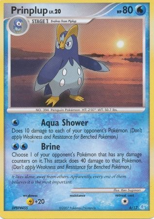 Prinplup (6/12) [Diamond & Pearl: Trainer Kit - Manaphy] | Game Master's Emporium (The New GME)