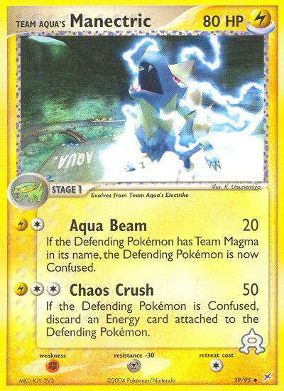 Team Aqua's Manectric (29/95) [EX: Team Magma vs Team Aqua] | Game Master's Emporium (The New GME)