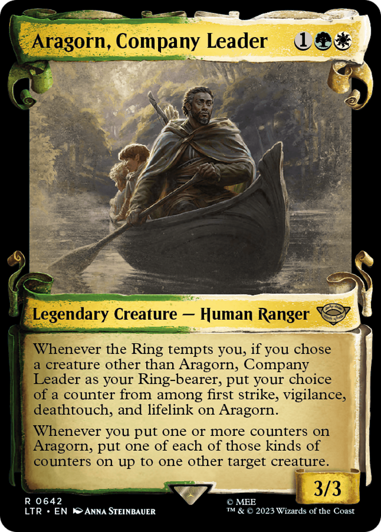 Aragorn, Company Leader [The Lord of the Rings: Tales of Middle-Earth Showcase Scrolls] | Game Master's Emporium (The New GME)