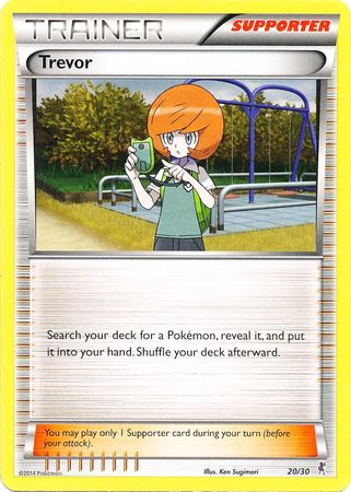 Trevor (20/30) [XY: Trainer Kit 1 - Bisharp] | Game Master's Emporium (The New GME)