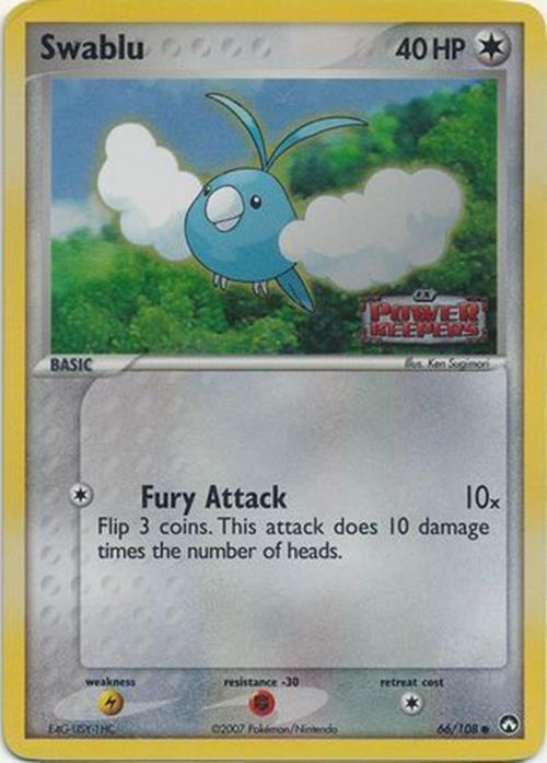Swablu (66/108) (Stamped) [EX: Power Keepers] | Game Master's Emporium (The New GME)