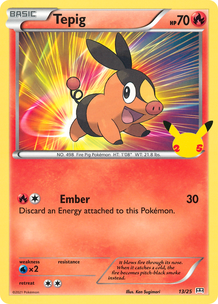 Tepig (13/25) [McDonald's 25th Anniversary] | Game Master's Emporium (The New GME)