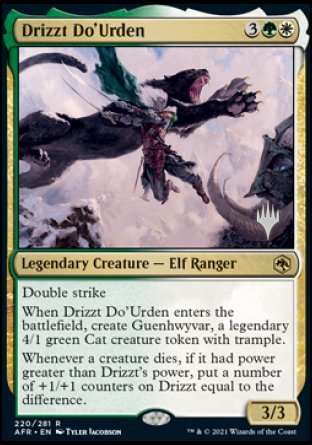 Drizzt Do'Urden (Promo Pack) [Dungeons & Dragons: Adventures in the Forgotten Realms Promos] | Game Master's Emporium (The New GME)