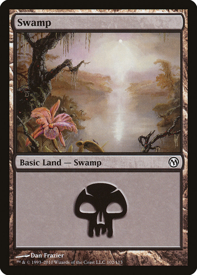 Swamp (102) [Duels of the Planeswalkers] | Game Master's Emporium (The New GME)