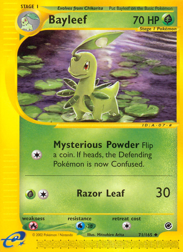 Bayleef (71/165) [Expedition: Base Set] | Game Master's Emporium (The New GME)