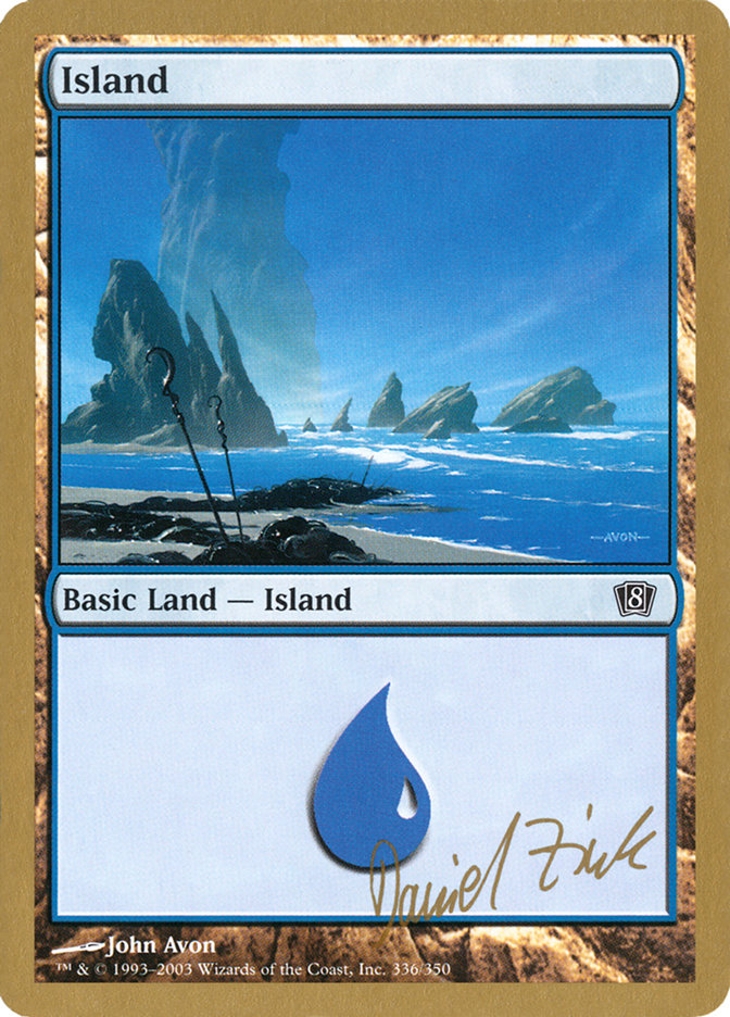 Island (dz336) (Daniel Zink) [World Championship Decks 2003] | Game Master's Emporium (The New GME)