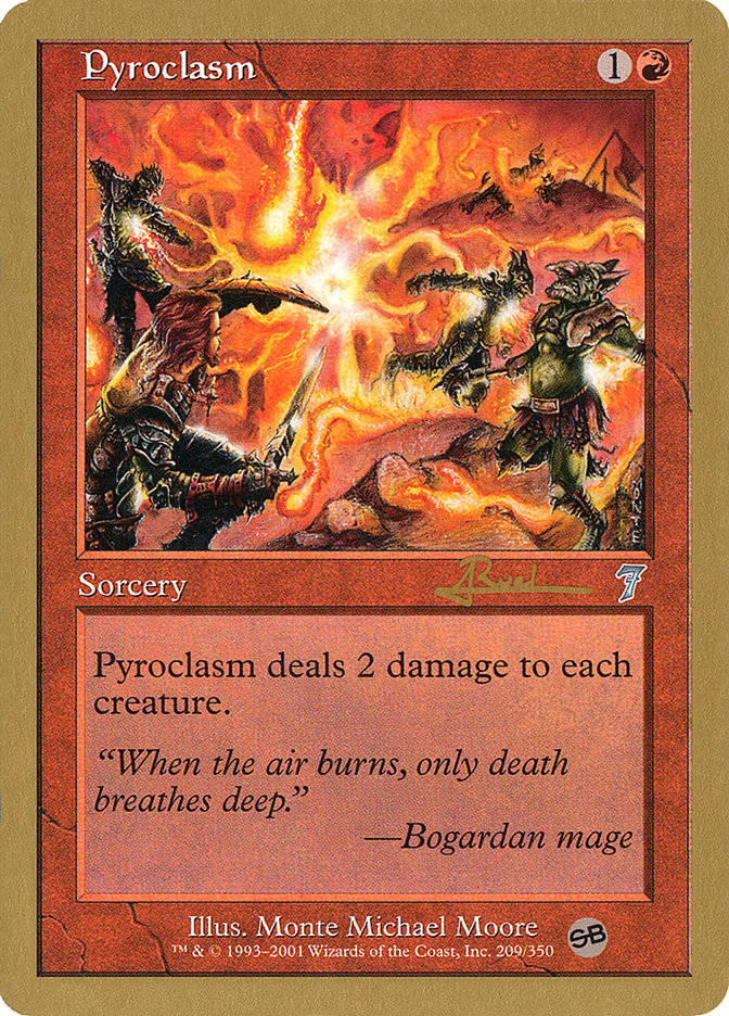 Pyroclasm (Antoine Ruel) (SB) [World Championship Decks 2001] | Game Master's Emporium (The New GME)