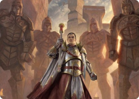 General Ferrous Rokiric Art Card [Modern Horizons 2 Art Series] | Game Master's Emporium (The New GME)