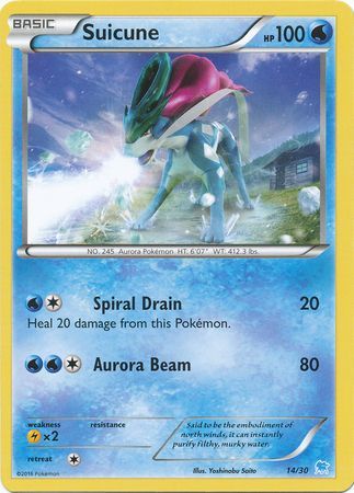 Suicune (14/30) [XY: Trainer Kit 3 - Suicune] | Game Master's Emporium (The New GME)