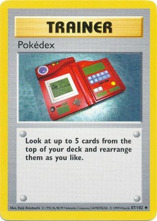 Pokedex (87/102) [Base Set Shadowless Unlimited] | Game Master's Emporium (The New GME)