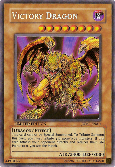 Victory Dragon [JUMP-EN011] Secret Rare | Game Master's Emporium (The New GME)