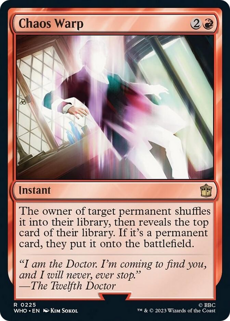 Chaos Warp [Doctor Who] | Game Master's Emporium (The New GME)