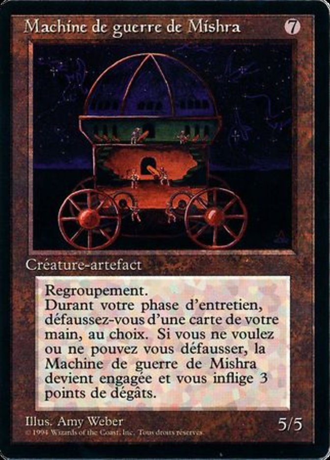 Mishra's War Machine [Foreign Black Border] | Game Master's Emporium (The New GME)