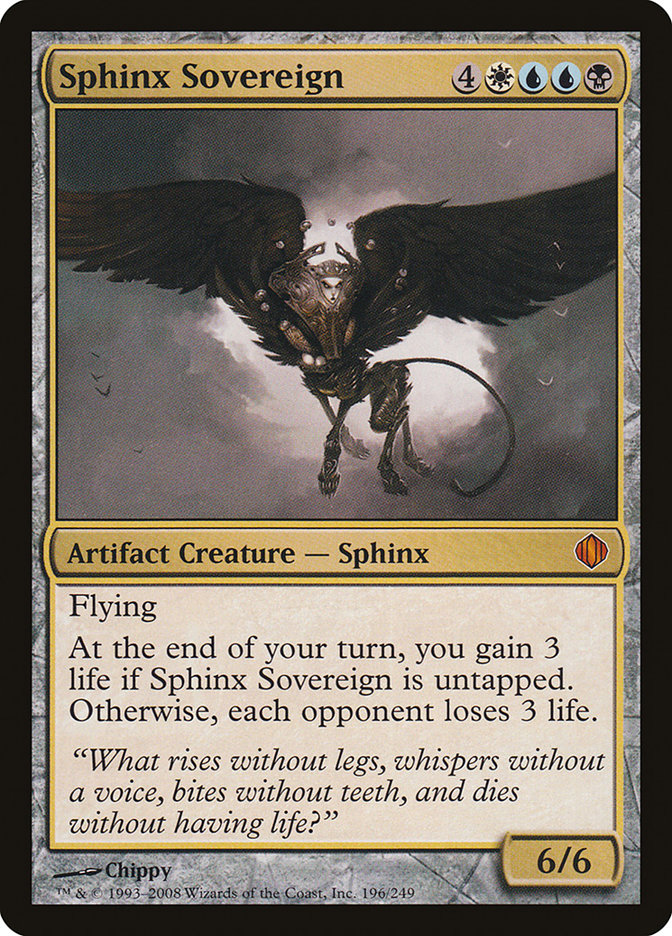 Sphinx Sovereign [Shards of Alara] | Game Master's Emporium (The New GME)