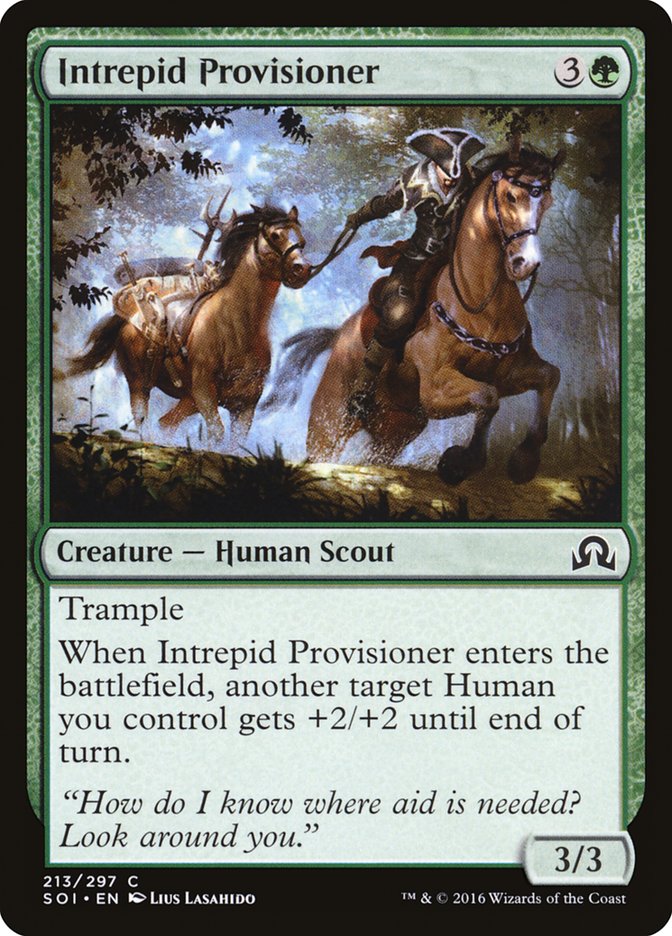 Intrepid Provisioner [Shadows over Innistrad] | Game Master's Emporium (The New GME)