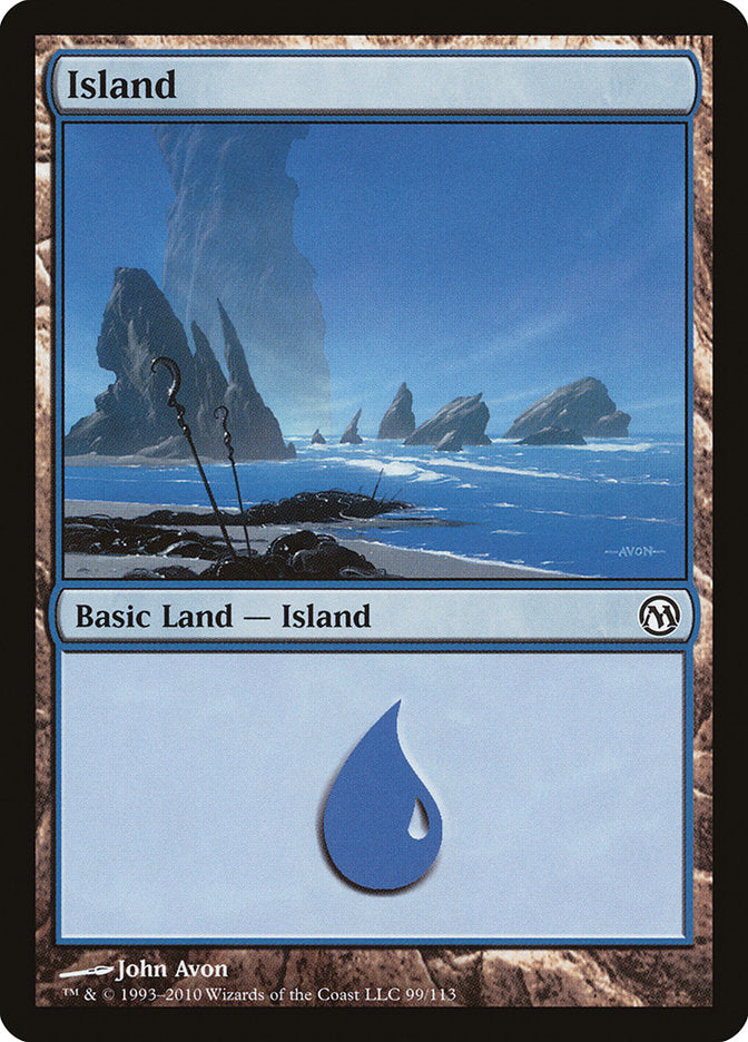 Island (99) [Duels of the Planeswalkers] | Game Master's Emporium (The New GME)
