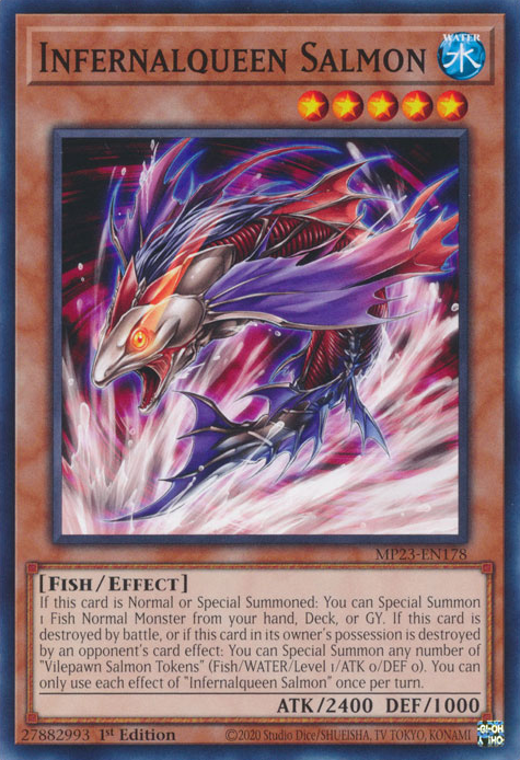 Infernalqueen Salmon [MP23-EN178] Common | Game Master's Emporium (The New GME)